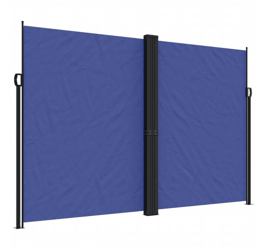 vidaXL Seitenmarkise Sichtschutz Windschutz Ausziehbar Blau 220x600 cm vidaXL Seitenmarkise Sichtschutz Windschutz Ausziehbar Blau 220x600 cm von vidaXL