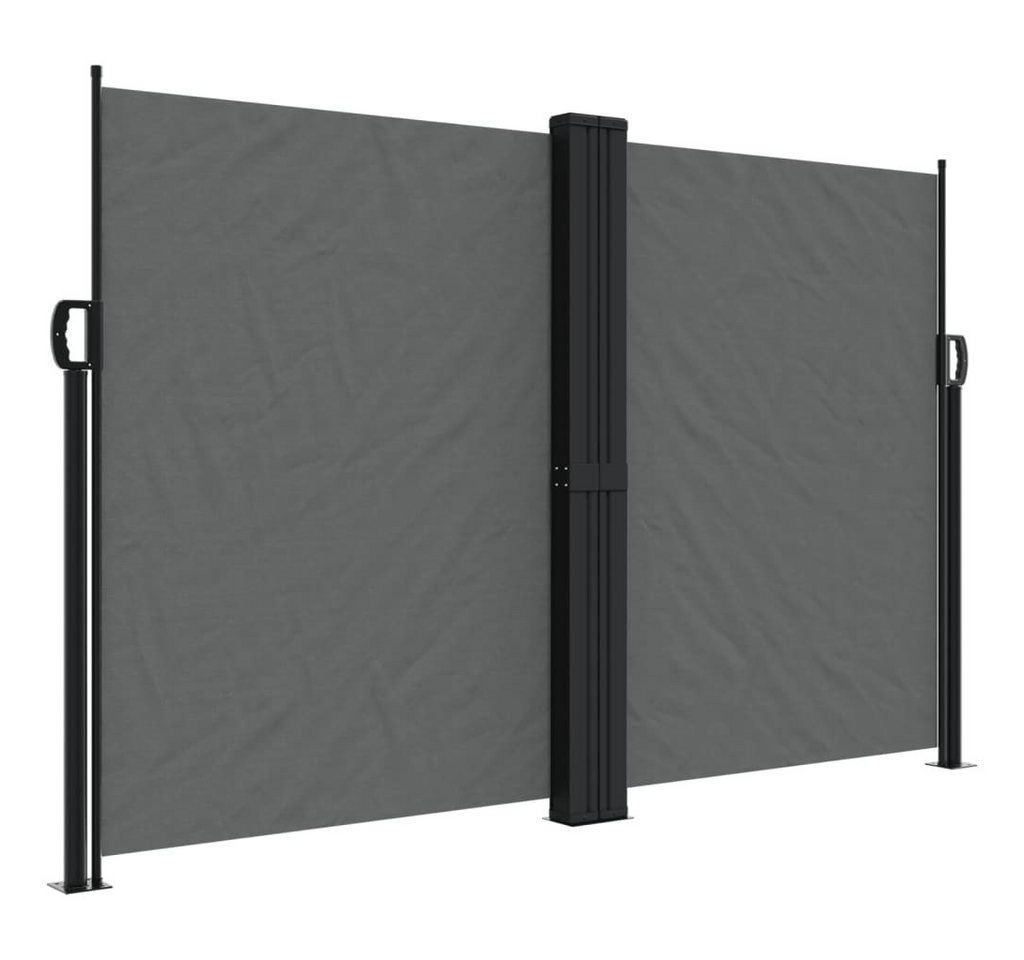 vidaXL Seitenmarkise Sichtschutz Windschutz Ausziehbar Anthrazit 160x1200 cm vidaXL Seitenmarkise Sichtschutz Windschutz Ausziehbar Anthrazit 160x1200 cm von vidaXL