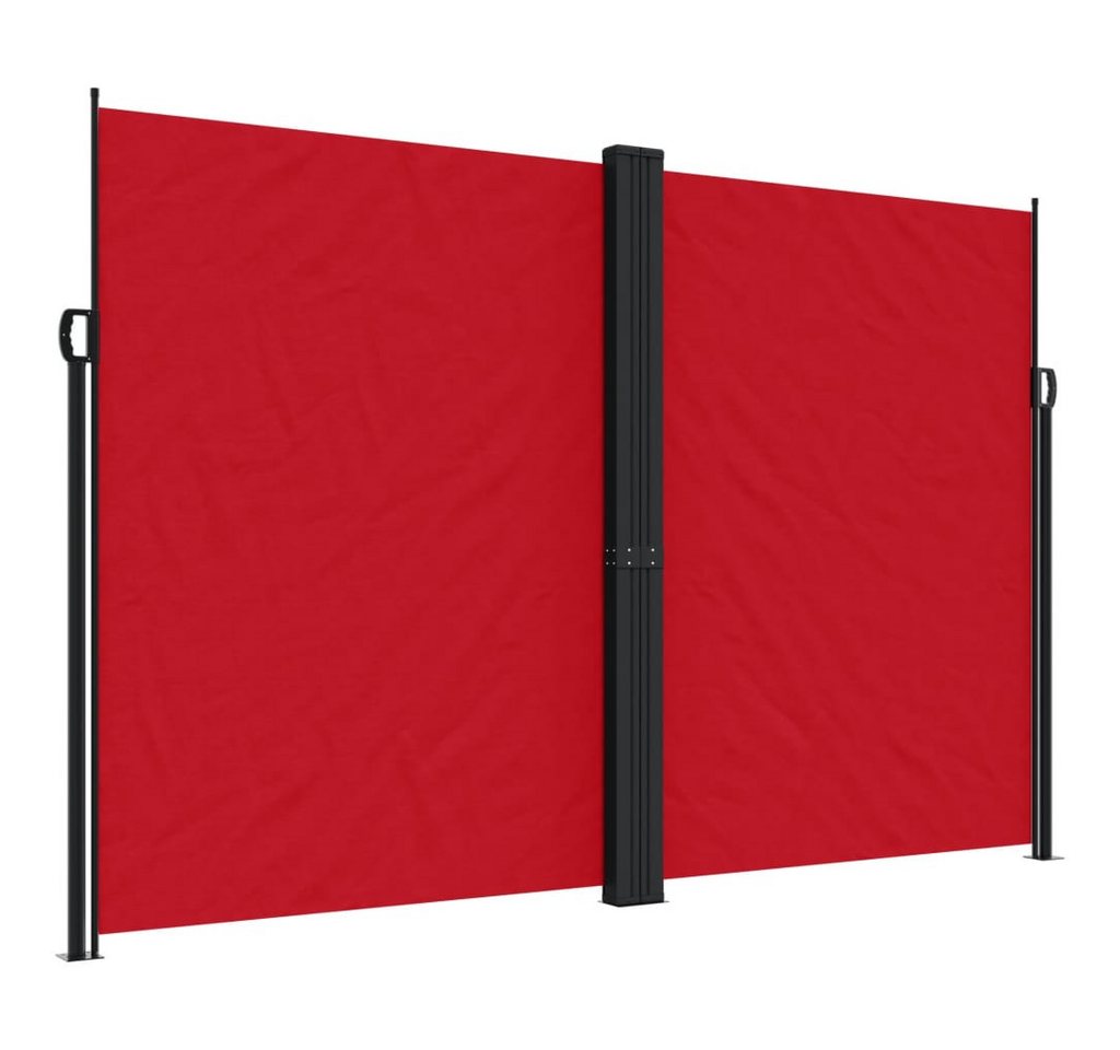 vidaXL Seitenmarkise Sichtschutz Windschutz Ausziehbar Rot 220x1000 cm vidaXL Seitenmarkise Sichtschutz Windschutz Ausziehbar Rot 220x1000 cm von vidaXL