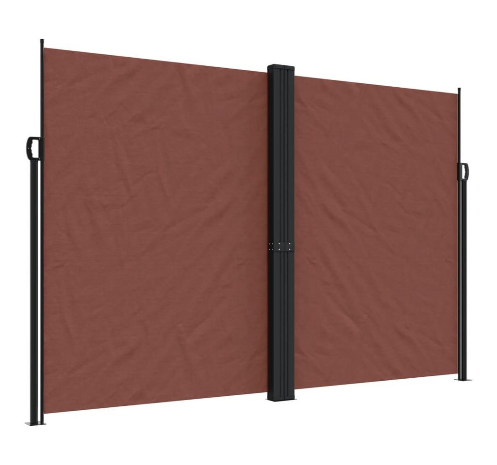 vidaXL Seitenmarkise Sichtschutz Windschutz Ausziehbar Braun 220x1000 cm vidaXL Seitenmarkise Sichtschutz Windschutz Ausziehbar Braun 220x1000 cm von vidaXL