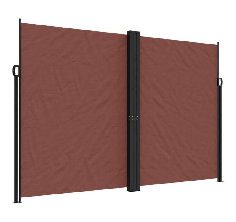vidaXL Seitenmarkise Sichtschutz Windschutz Ausziehbar Braun 220x1000 cm vidaXL Seitenmarkise Sichtschutz Windschutz Ausziehbar Braun 220x1000 cm von vidaXL