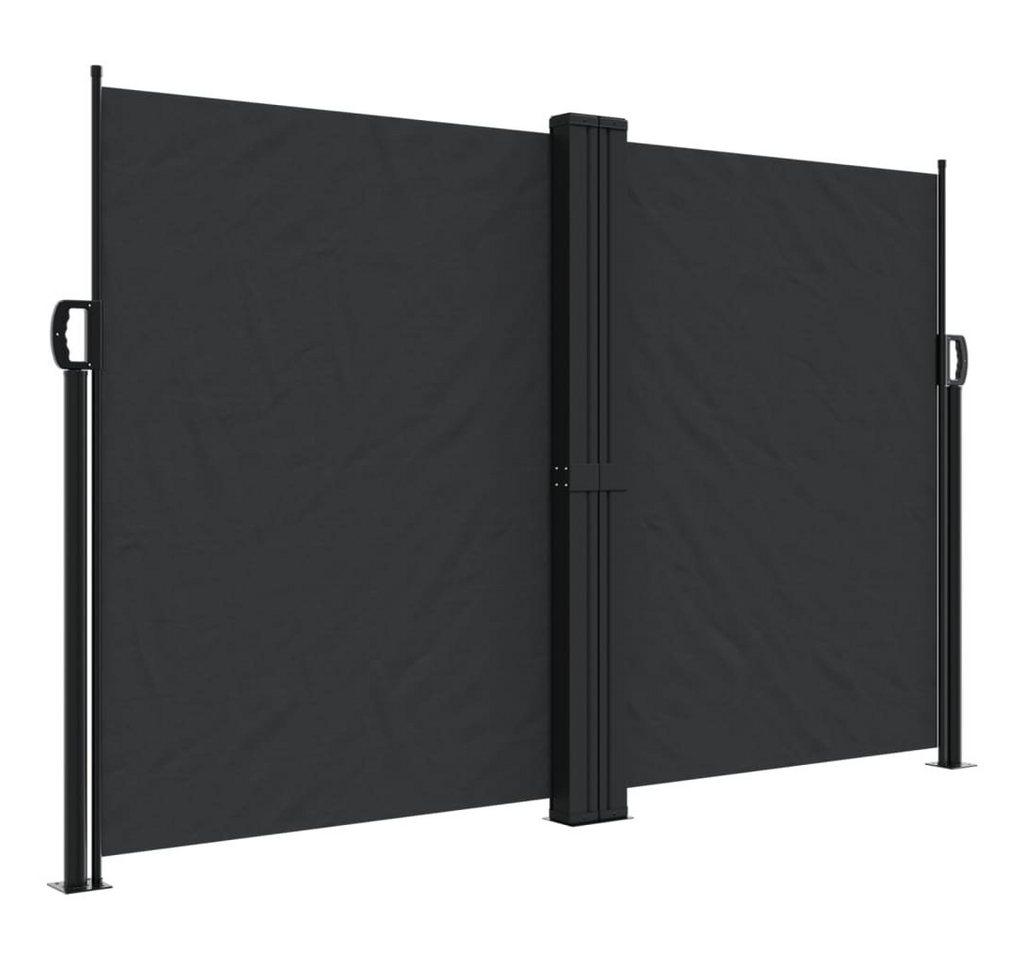 vidaXL Seitenmarkise Sichtschutz Windschutz Ausziehbar Schwarz 160x1200 cm vidaXL Seitenmarkise Sichtschutz Windschutz Ausziehbar Schwarz 160x1200 cm von vidaXL