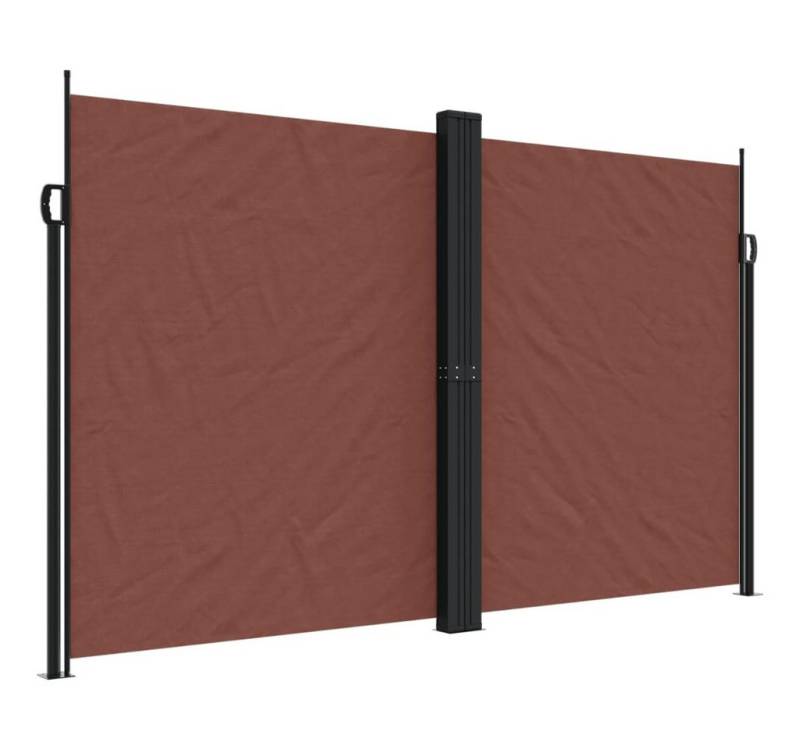 vidaXL Seitenmarkise Sichtschutz Windschutz Ausziehbar Braun 200x1000 cm vidaXL Seitenmarkise Sichtschutz Windschutz Ausziehbar Braun 200x1000 cm von vidaXL