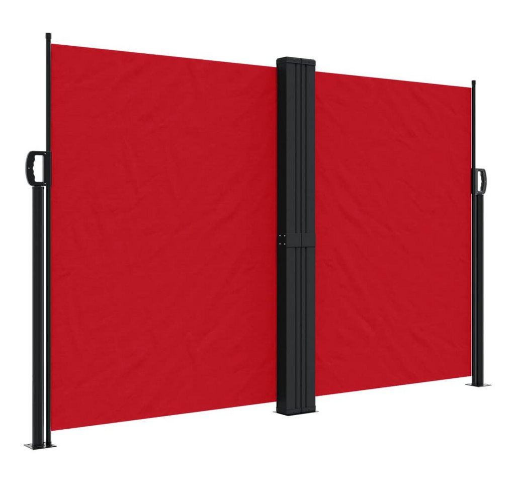 vidaXL Seitenmarkise Sichtschutz Windschutz Ausziehbar Rot 160x1000 cm vidaXL Seitenmarkise Sichtschutz Windschutz Ausziehbar Rot 160x1000 cm von vidaXL