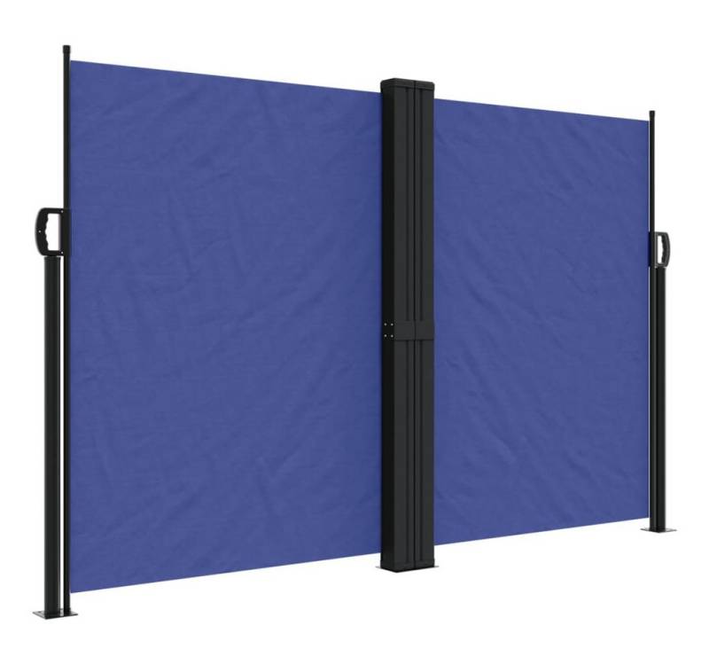 vidaXL Seitenmarkise Sichtschutz Windschutz Ausziehbar Blau 160x1000 cm vidaXL Seitenmarkise Sichtschutz Windschutz Ausziehbar Blau 160x1000 cm von vidaXL