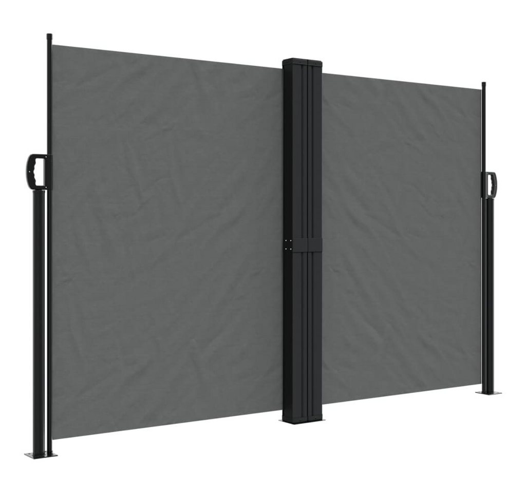 vidaXL Seitenmarkise Sichtschutz Windschutz Ausziehbar Anthrazit 160x1000 cm vidaXL Seitenmarkise Sichtschutz Windschutz Ausziehbar Anthrazit 160x1000 cm von vidaXL