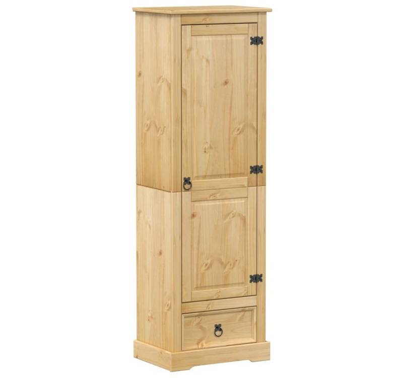 vidaXL Seitenschrank Kleiderschrank Corona 55x38x170 cm Massivholz Kiefer (1-St) von vidaXL