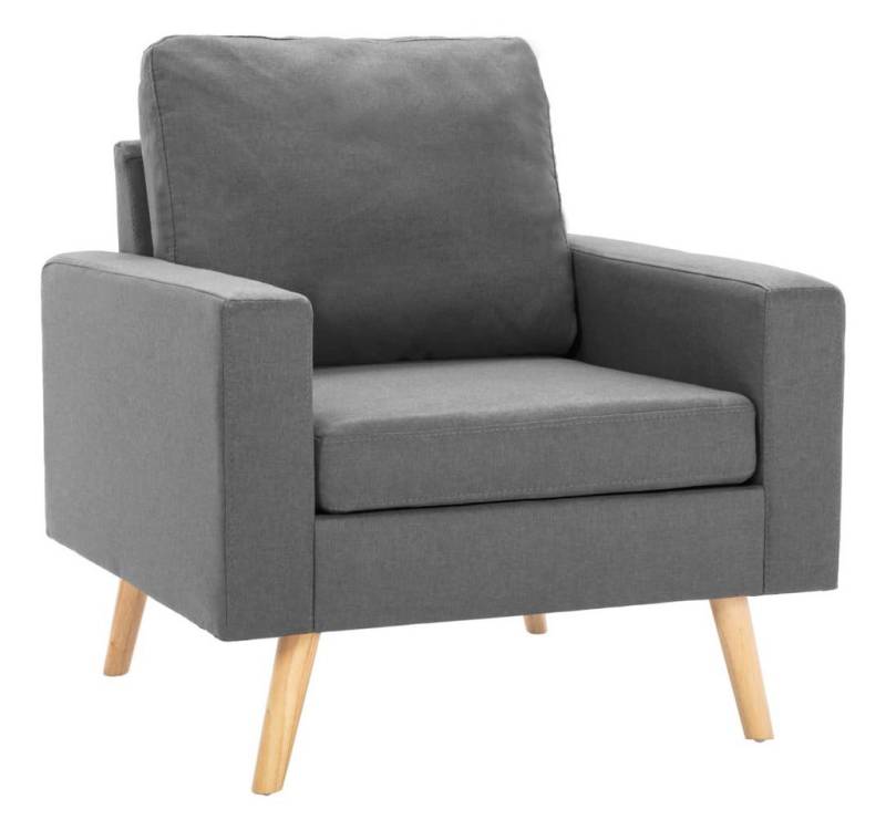 vidaXL Sessel, Loungesessel Hellgrau Stoff vidaXL Sessel, Loungesessel Hellgrau Stoff von vidaXL