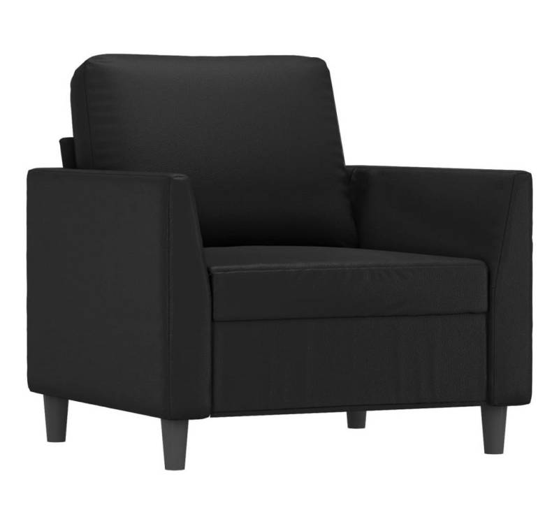 vidaXL Sessel, Loungesessel Schwarz 60 cm Kunstleder von vidaXL