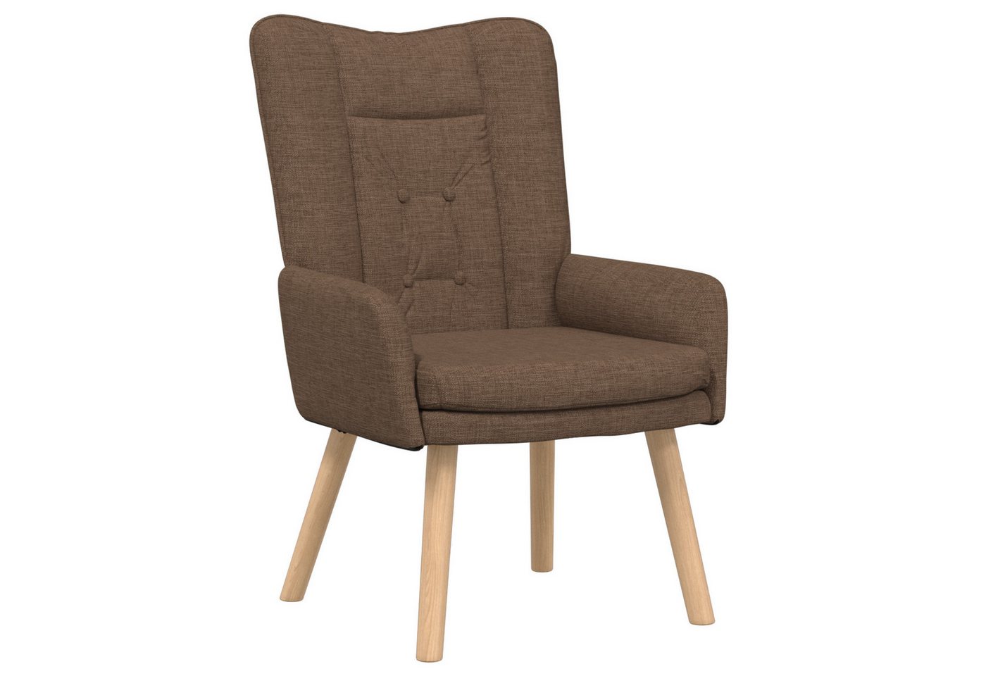 vidaXL Sessel Relaxsessel Braun Stoff (1-St) von vidaXL