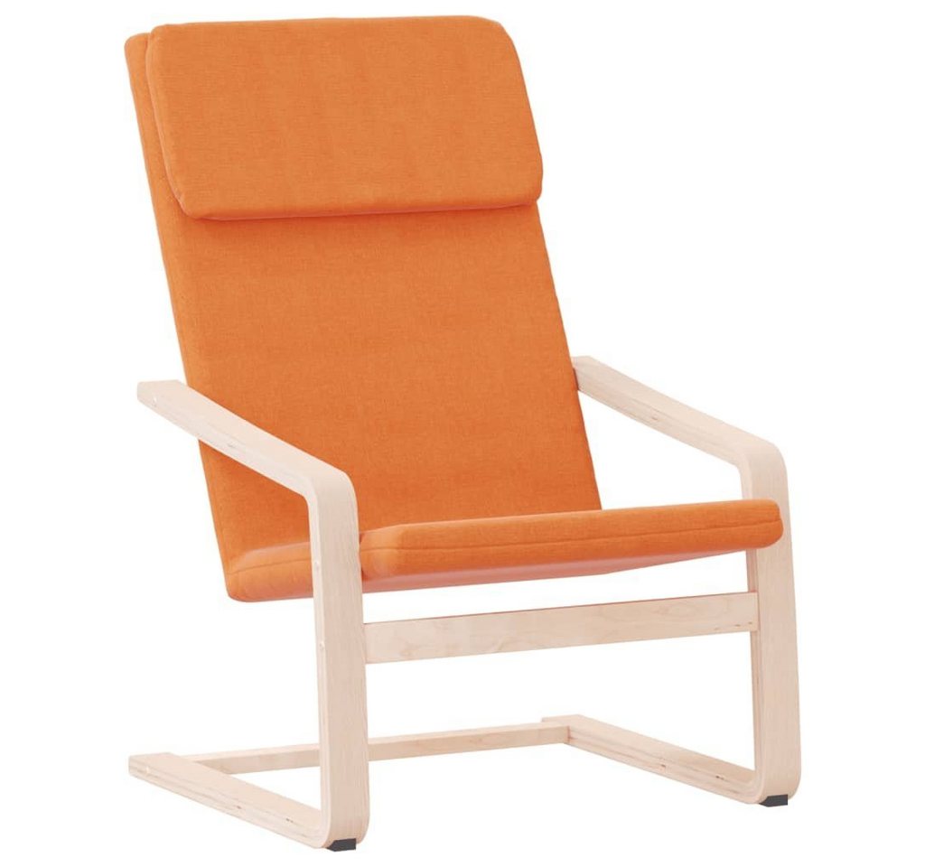 vidaXL Sessel Relaxsessel Dunkelgelb Stoff (1-St) von vidaXL