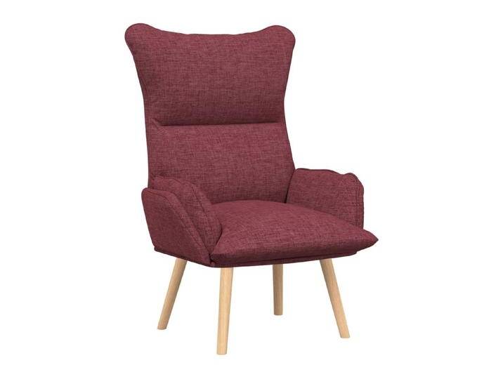 vidaXL Sessel Relaxsessel Weinrot Stoff (1-St), Weinrot von vidaXL