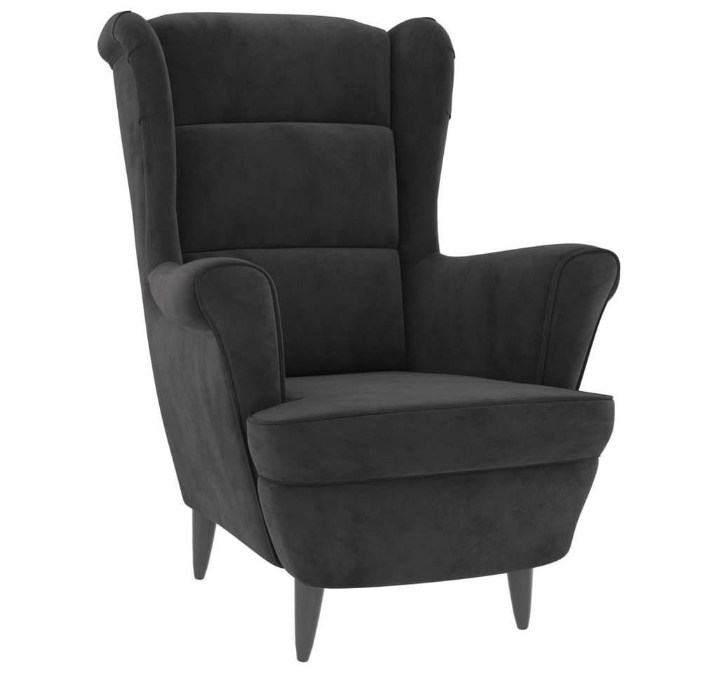 vidaXL Sessel Sessel Ohrensessel Relaxsessel Fernsehsessel Polstersessel Dunkelgrau vidaXL Sessel Sessel Ohrensessel Relaxsessel Fernsehsessel Polstersessel Dunkelgrau von vidaXL