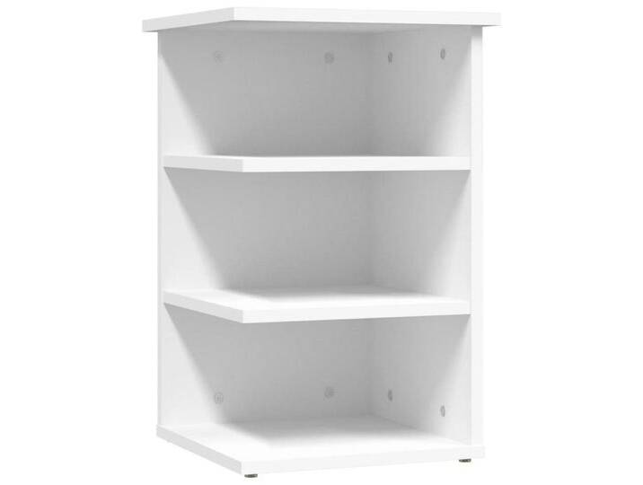 vidaXL Sideboard, Beistellregal Weiß 35x35x55 cm Holzwerkstoff vidaXL Sideboard, Beistellregal Weiß 35x35x55 cm Holzwerkstoff von vidaXL