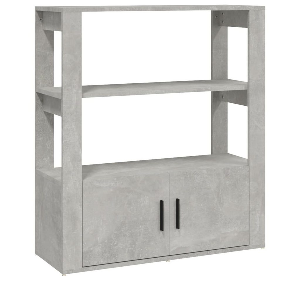 vidaXL Sideboard, Kommode Betongrau 80x30x90 cm Holzwerkstoff von vidaXL