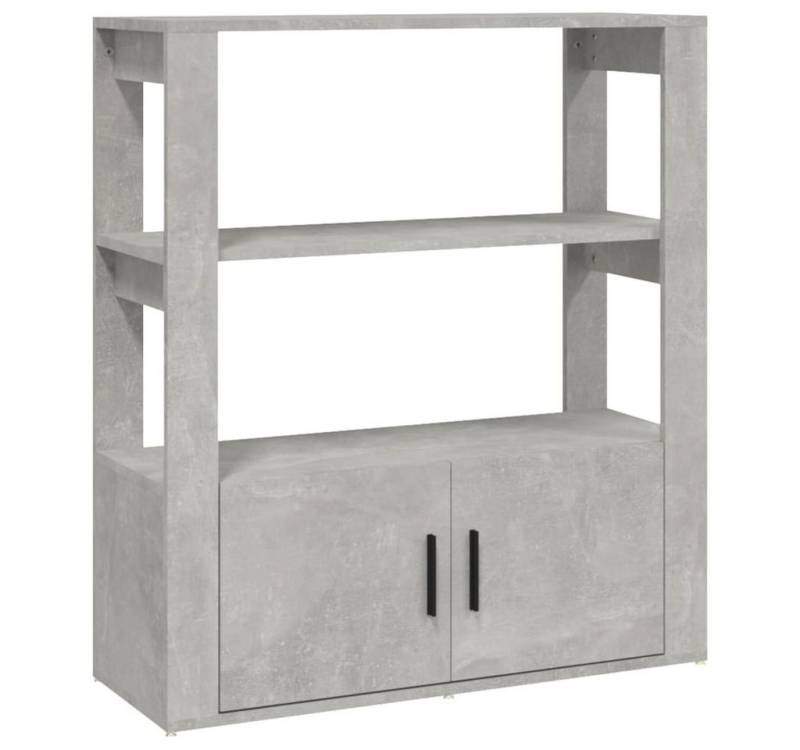 vidaXL Sideboard, Kommode Betongrau 80x30x90 cm Holzwerkstoff von vidaXL