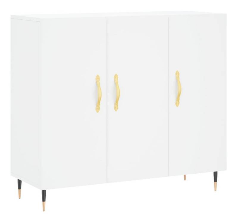 vidaXL Sideboard, Kommode Weiß 90x34x80 cm Holzwerkstoff von vidaXL