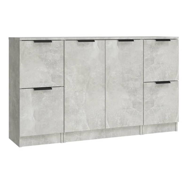 vidaXL Sideboard, Kommoden 3 Stk. Betongrau Holzwerkstoff vidaXL Sideboard, Kommoden 3 Stk. Betongrau Holzwerkstoff von vidaXL