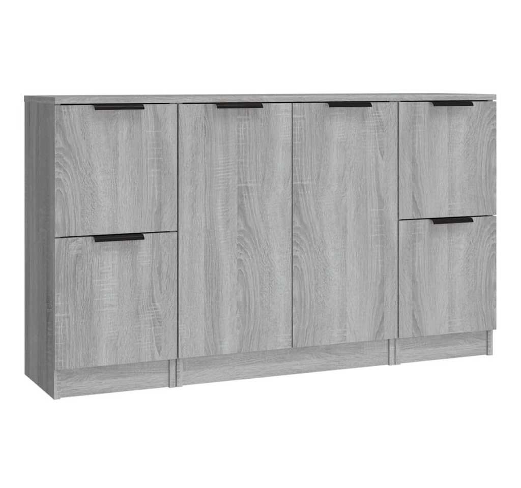 vidaXL Sideboard, Kommoden 3 Stk. Grau Sonoma Holzwerkstoff vidaXL Sideboard, Kommoden 3 Stk. Grau Sonoma Holzwerkstoff von vidaXL
