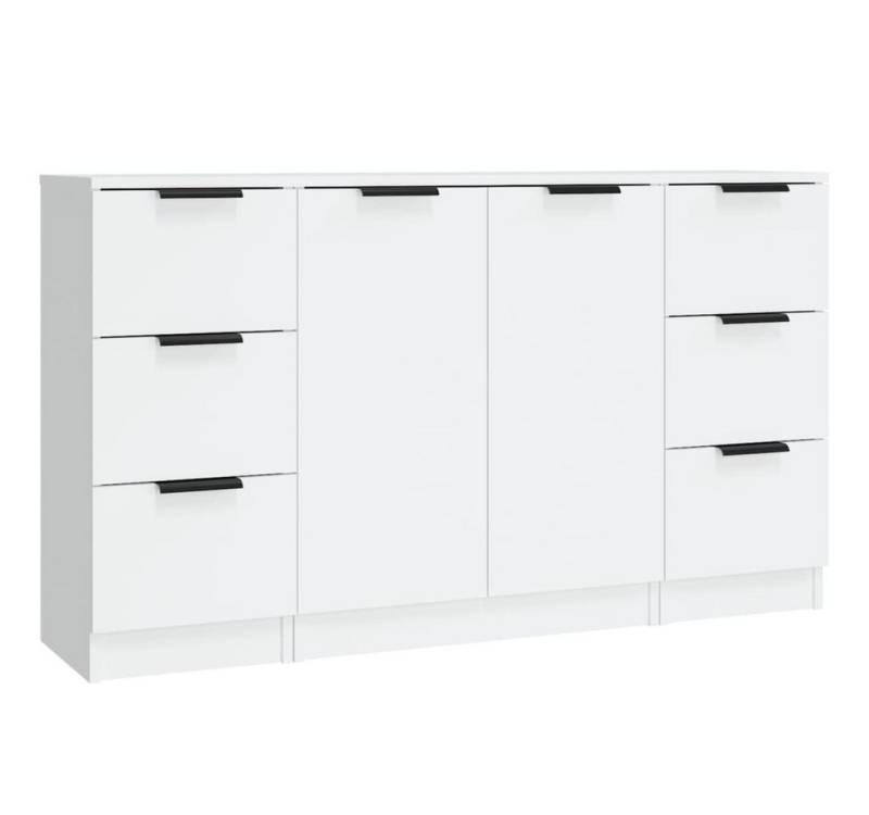 vidaXL Sideboard, Kommoden 3 Stk. Weiß Holzwerkstoff vidaXL Sideboard, Kommoden 3 Stk. Weiß Holzwerkstoff von vidaXL