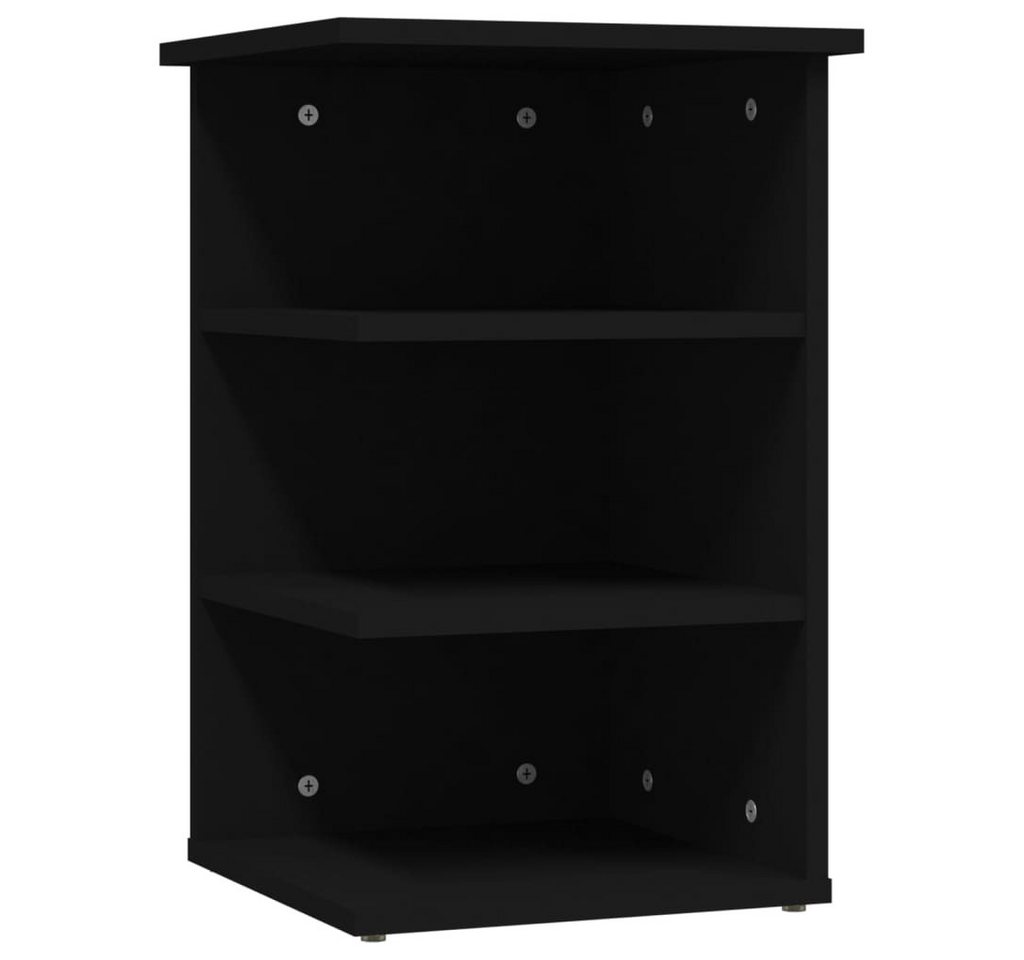 vidaXL Sideboard Beistellregal Schwarz 35x35x55 cm Holzwerkstoff (1 St) von vidaXL