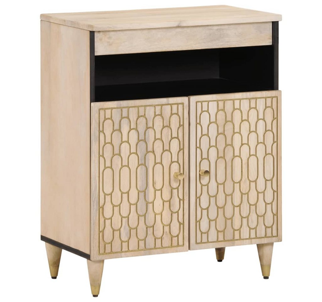 vidaXL Sideboard Beistellschrank 60x33x75 cm Massivholz Mango von vidaXL