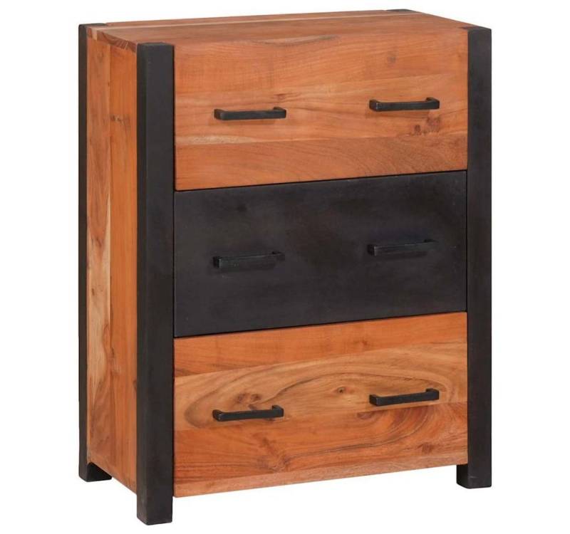 vidaXL Sideboard Buffets & Sideboards Braun 55 x 30 x 75 cm Massivholz (1 St) von vidaXL