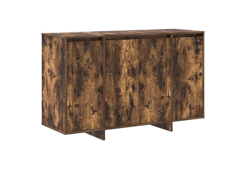 vidaXL Sideboard Geräuchertes Eichen-Sideboard Geräuchertes Eichenholz Holzwerkstoff (1 St) von vidaXL