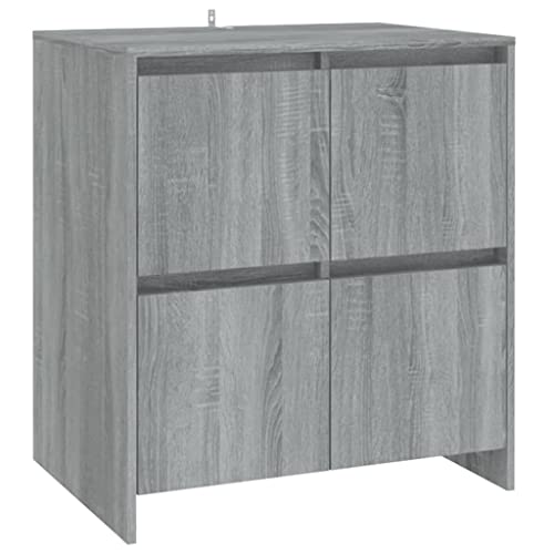 vidaXL Sideboard Grau Sonoma 70x41x75 cm Holzwerkstoff von vidaXL