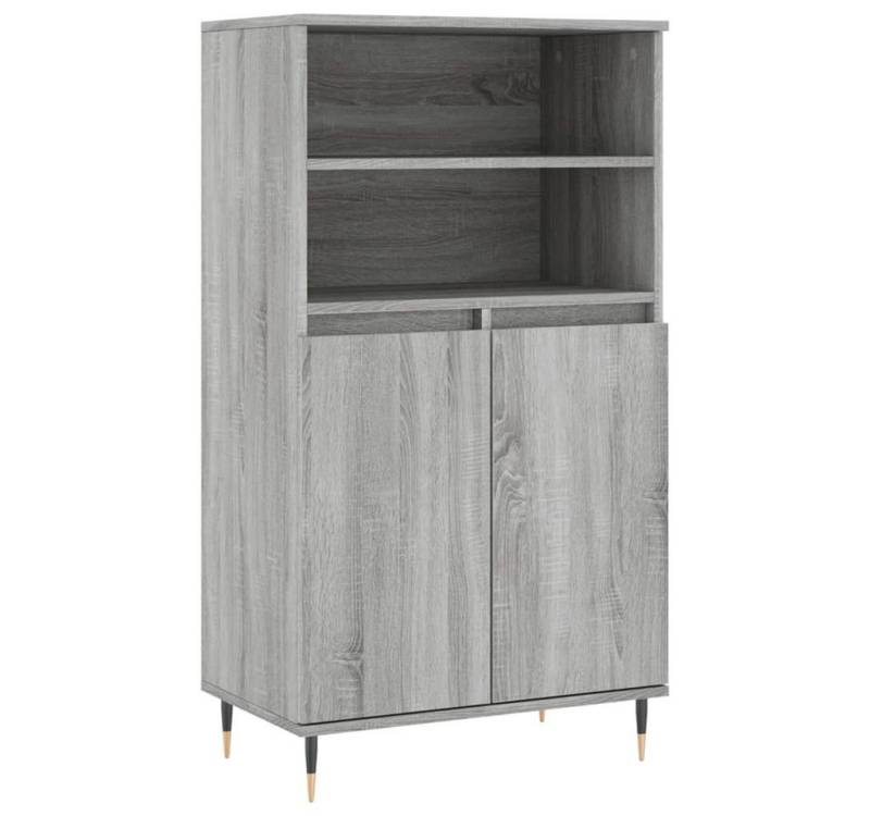 vidaXL Highboard Highboard Grau Sonoma 60x36x110 cm Holzwerkstoff (1 St) von vidaXL