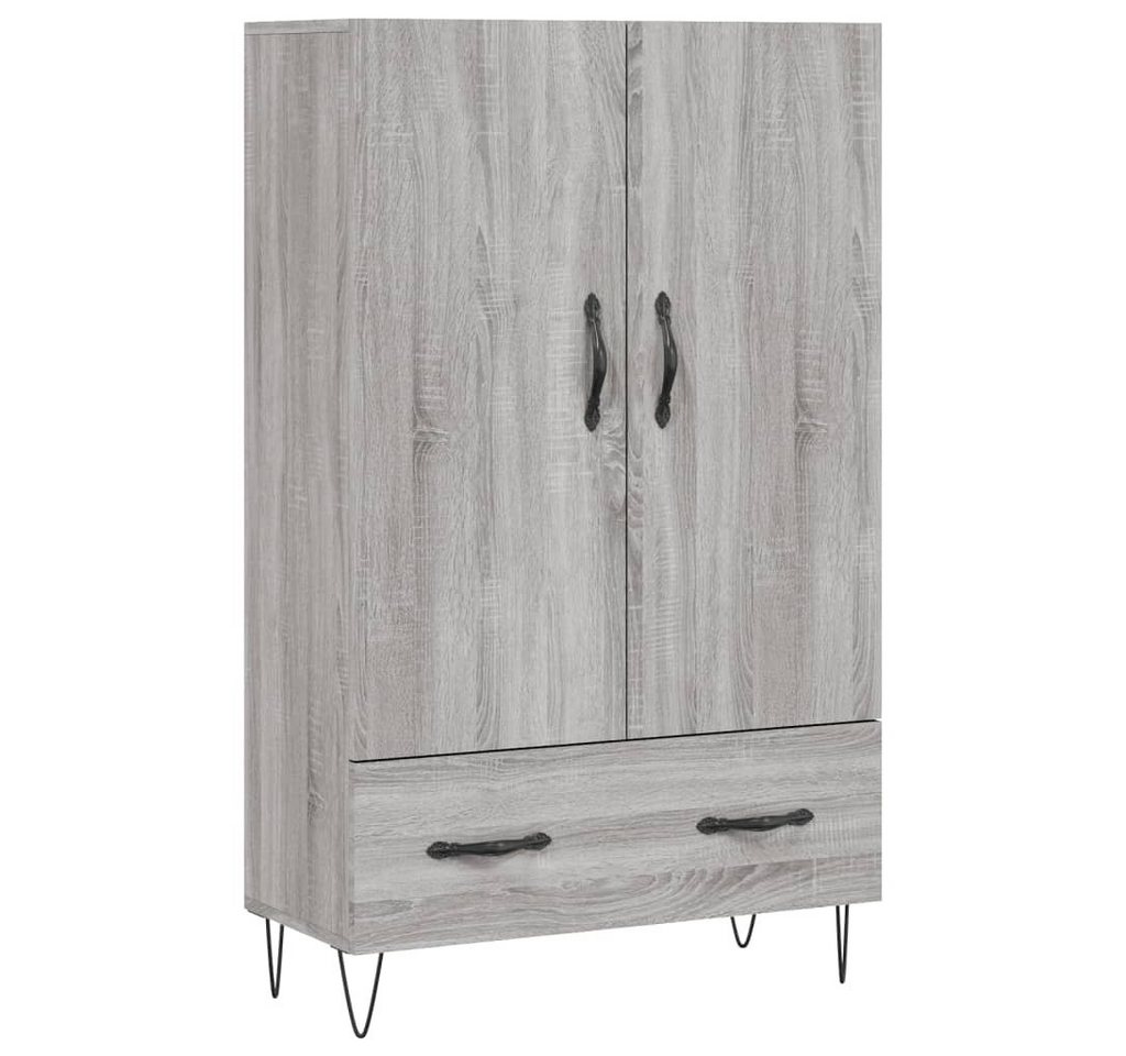 vidaXL Sideboard Highboard Grau Sonoma 69,5x31x115 cm Holzwerkstoff (1 St) von vidaXL