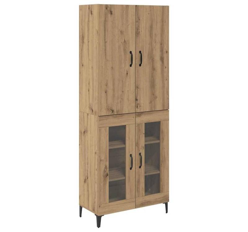 vidaXL Sideboard Hochboard Artisan-Eiche 69,5 x 34 x 180 cm Holzwerkstoff (1 St) von vidaXL