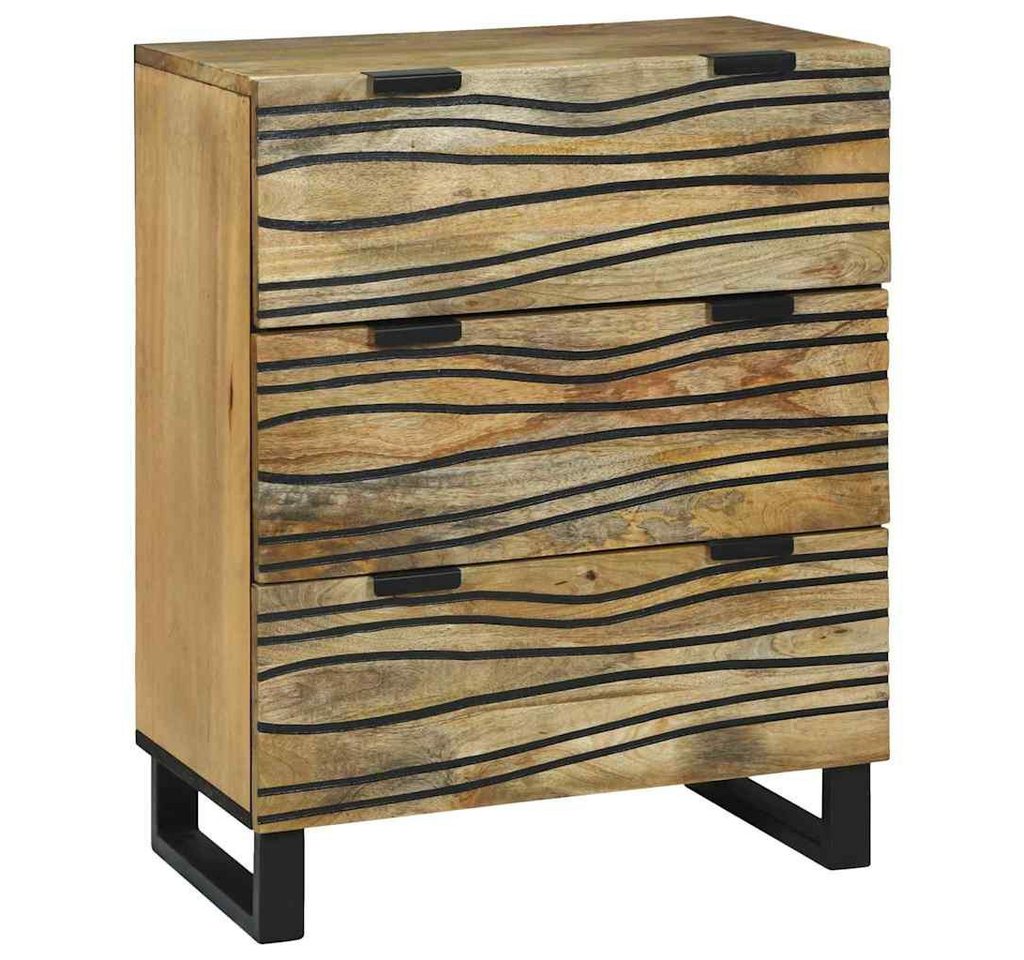 vidaXL Sideboard Kommode Sideboard 60x33,5x75 cm aus massivem Mangoholz vidaXL Sideboard Kommode Sideboard 60x33,5x75 cm aus massivem Mangoholz von vidaXL