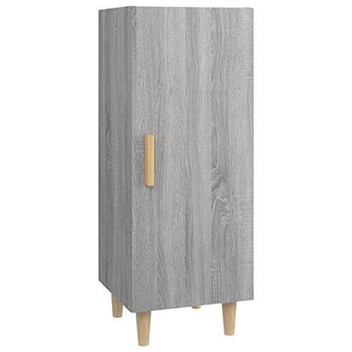 vidaXL Sideboard Schrank Anrichte Beistellschrank Kommode Mehrzweckschrank Standschrank Wohnzimmerschrank Grau Sonoma 34,5x34x90cm Holzwerkstoff vidaXL Sideboard Schrank Anrichte Beistellschrank Kommode Mehrzweckschrank Standschrank Wohnzimmerschrank Grau Sonoma 34,5x34x90cm Holzwerkstoff von vidaXL
