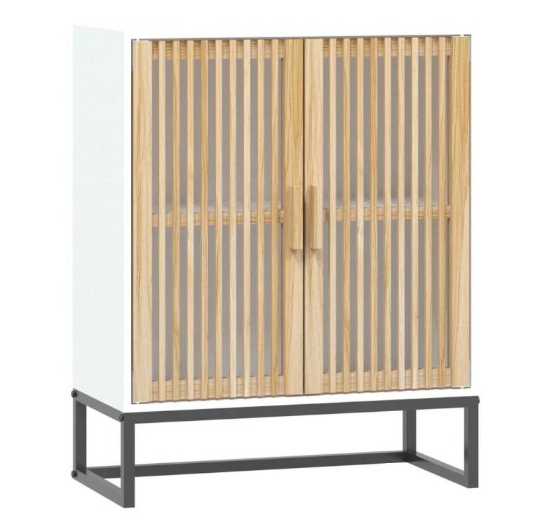 vidaXL Sideboard Sideboard Anrichte Schrank Lowboard Wohnzimmerschrank Weiß 60x30x75 cm von vidaXL