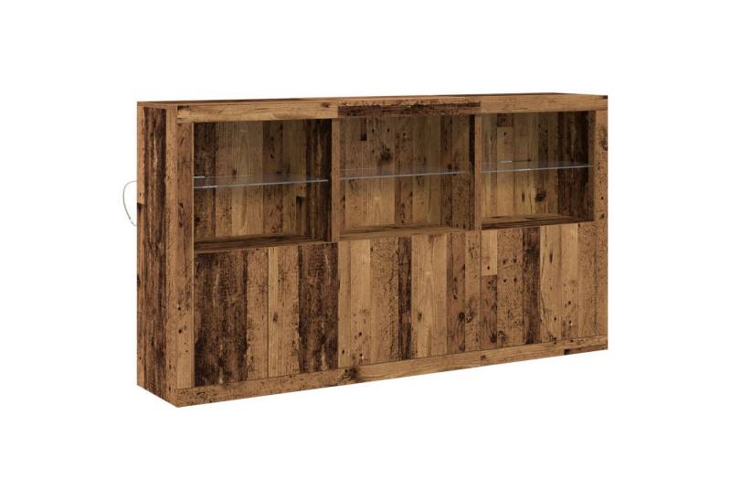 vidaXL Sideboard Sideboard Anrichte Schrank Lowboard mit LED-Lichtern Altes Holz 181,5 vidaXL Sideboard Sideboard Anrichte Schrank Lowboard mit LED-Lichtern Altes Holz 181,5 von vidaXL