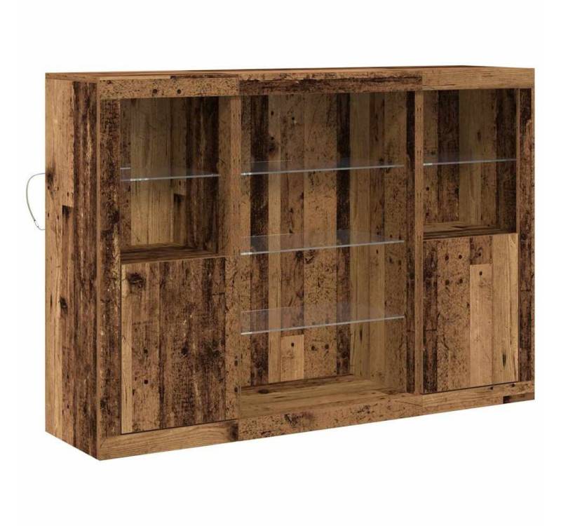 vidaXL Sideboard Sideboard Anrichte Schrank Lowboard mit LED-Lichtern Altholz 1425x37x1 vidaXL Sideboard Sideboard Anrichte Schrank Lowboard mit LED-Lichtern Altholz 1425x37x1 von vidaXL