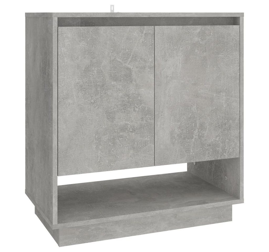 vidaXL Sideboard Sideboard Betongrau 70x41x75 cm Holzwerkstoff (1 St) von vidaXL