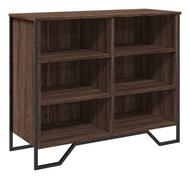 vidaXL Sideboard Sideboard Braun Eichen-Optik 91x35,5x74,5 cm Holzwerkstoff (1 St) von vidaXL