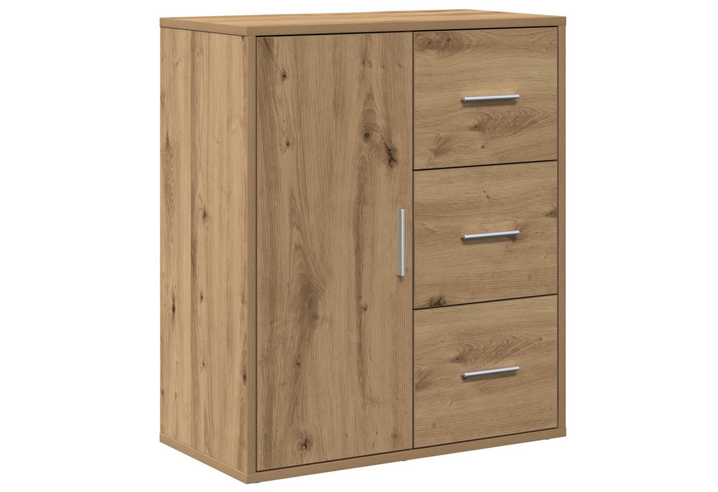 vidaXL Sideboard Sideboard Eiche handwerklich 60 x 31 x 70 cm Holzwerkstoff (1 St) von vidaXL