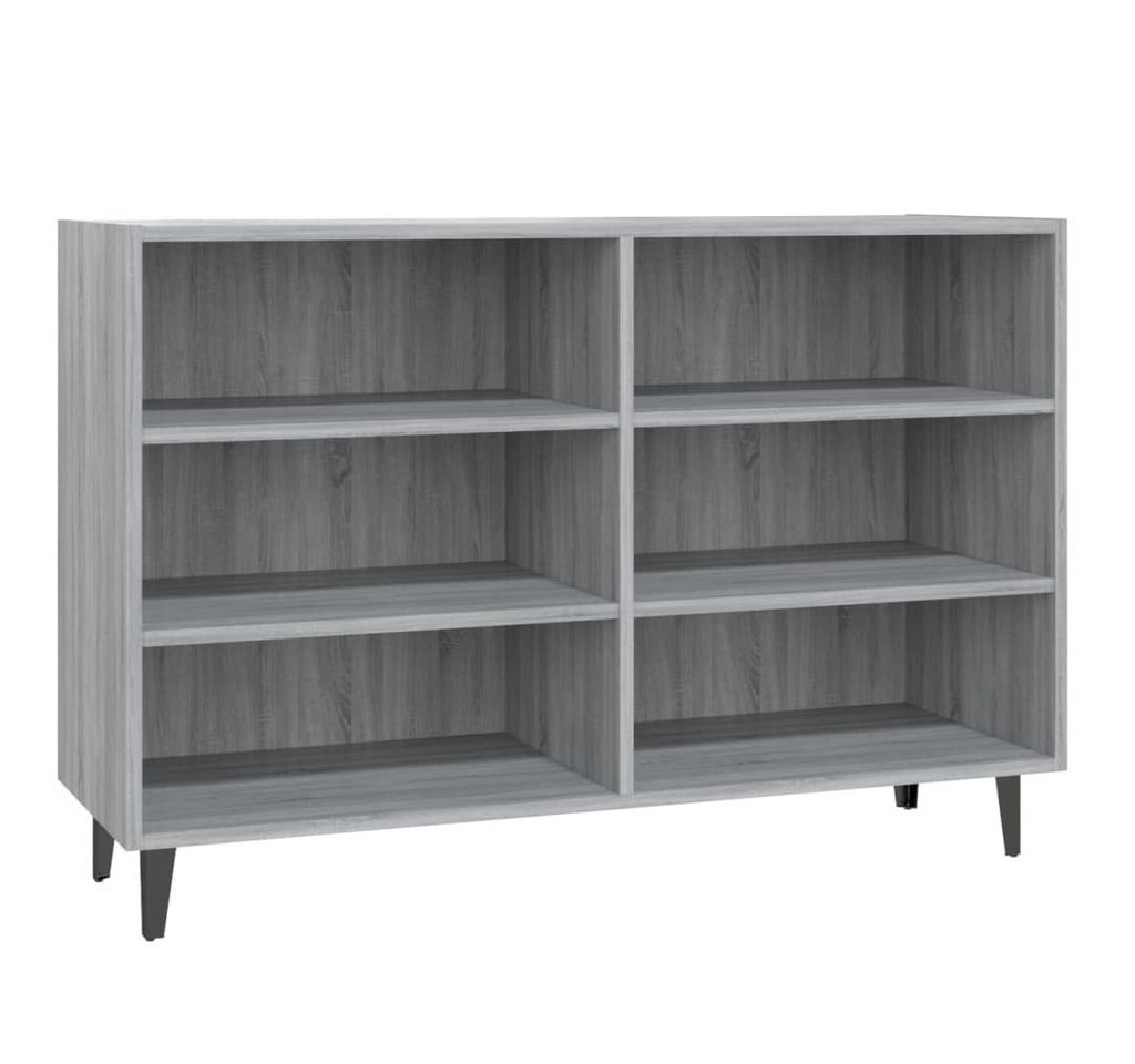 vidaXL Sideboard Sideboard Grau Sonoma 103,5x35x70 cm Holzwerkstoff (1 St) von vidaXL