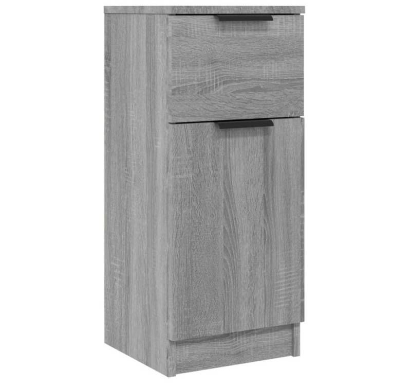 vidaXL Sideboard Sideboard Grau Sonoma 30x30x70 cm Spanplatte Kommode Anrichte von vidaXL