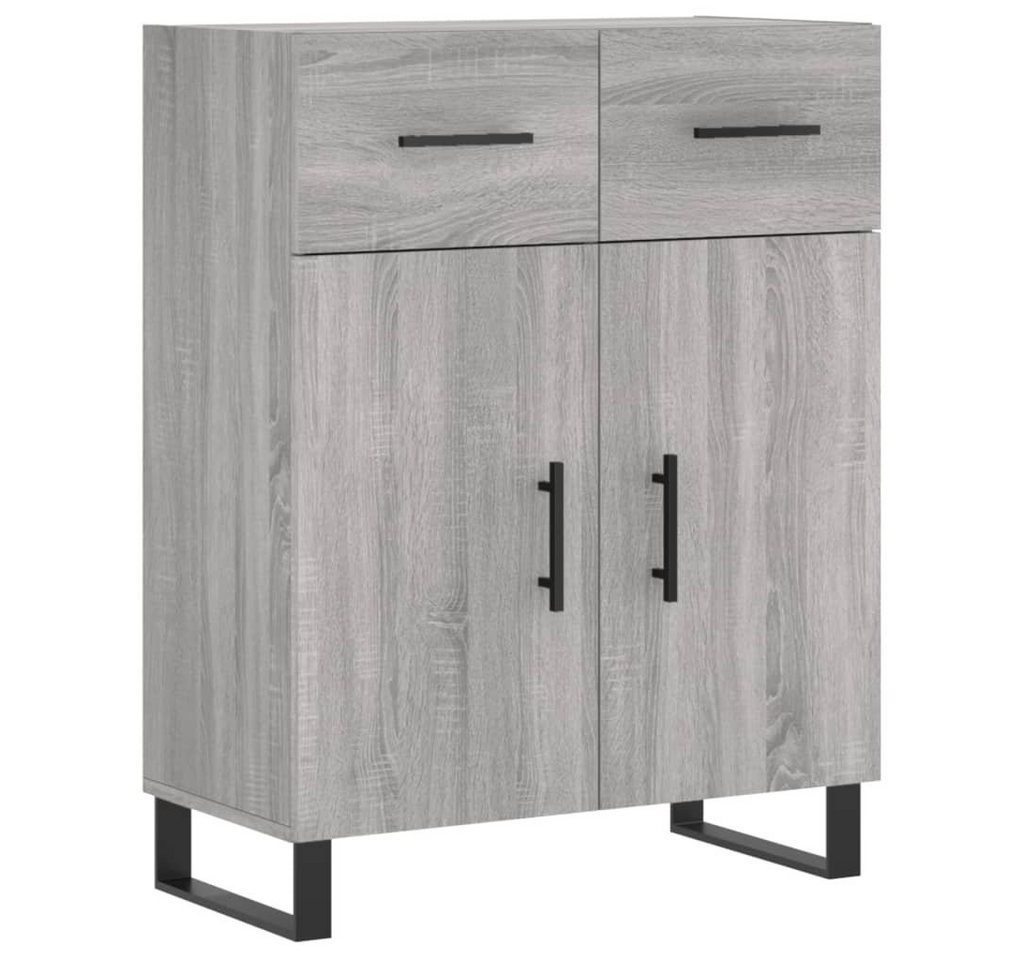 vidaXL Sideboard Sideboard Grau Sonoma 69,5x34x90 cm Holzwerkstoff (1 St) von vidaXL