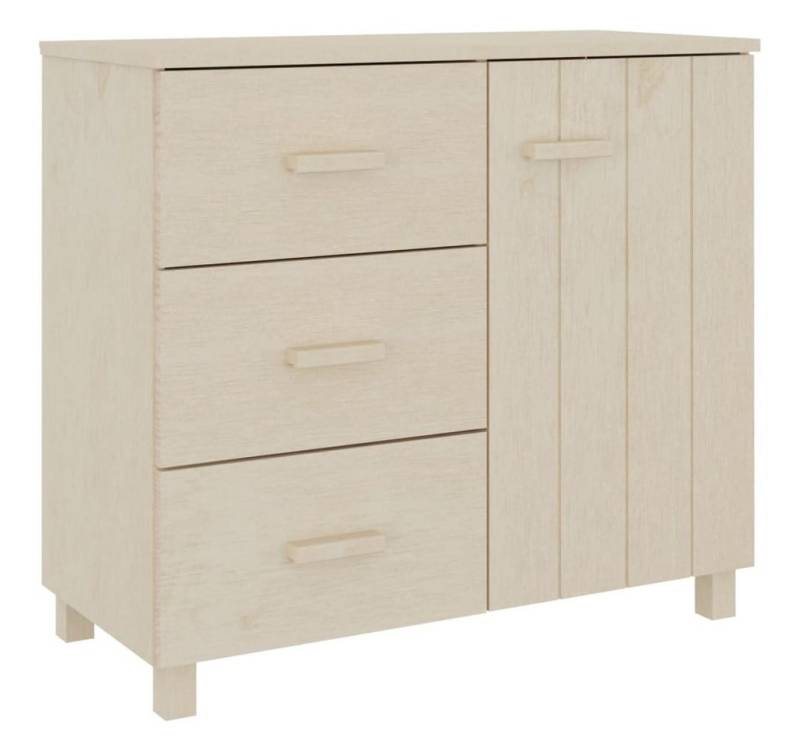 vidaXL Sideboard Sideboard HAMAR Honigbraun 90x40x80 cm Massivholz Kiefer (1 St) von vidaXL