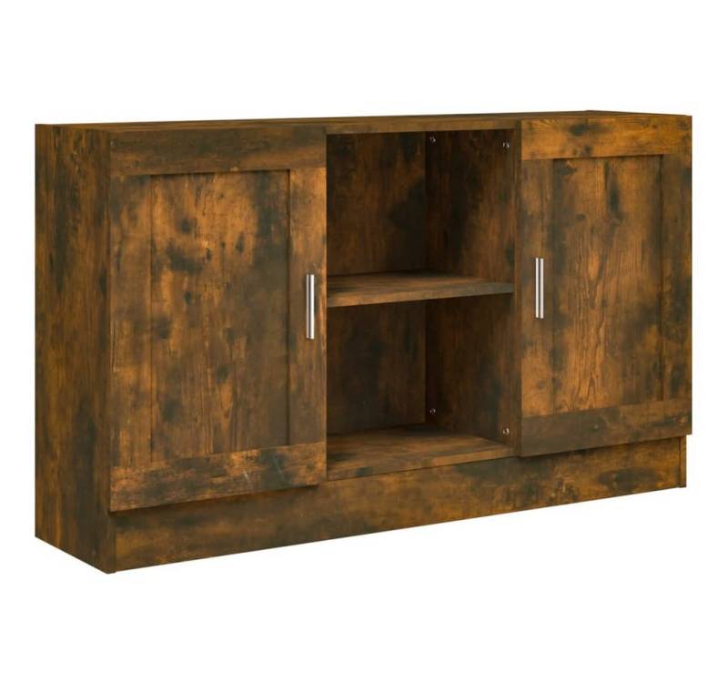vidaXL Sideboard Sideboard Räuchereiche 120x30,5x70 cm Spanplatte Kommode Anrichte von vidaXL