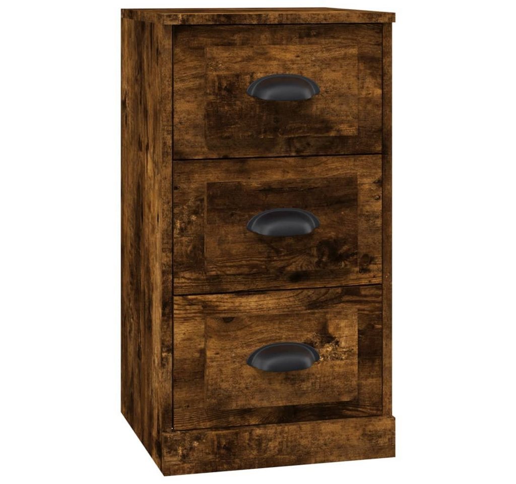 vidaXL Sideboard Sideboard Räuchereiche 36x35,5x67,5 cm Holzwerkstoff (1 St) von vidaXL