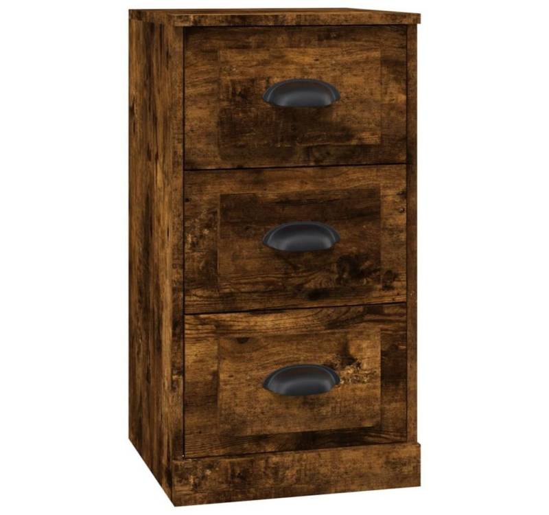 vidaXL Sideboard Sideboard Räuchereiche 36x35,5x67,5 cm Holzwerkstoff (1 St) von vidaXL