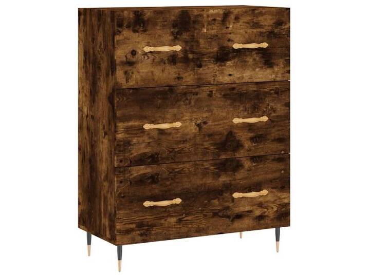 vidaXL Sideboard Sideboard Räuchereiche 69,5x34x90 cm Holzwerkstoff (1 St), RÃ¤uchereiche von vidaXL