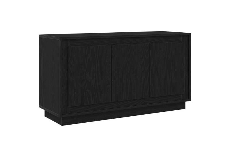 vidaXL Sideboard Sideboard Schwarz Eiche 102x35x55 cm Holzwerkstoff (1 St) von vidaXL