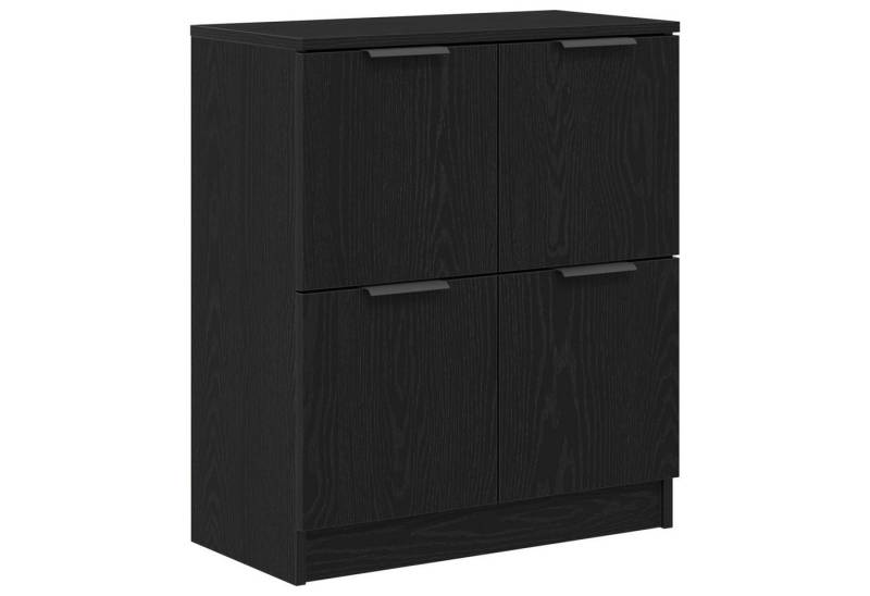 vidaXL Sideboard Sideboard Schwarz Eiche Holzwerkstoff Groß Buffet Rechteckig (1 St) von vidaXL